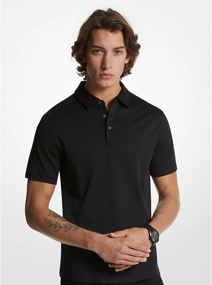 Michael Kors Men's Classic Cotton Polo Shirt - Premium Comfort & Style