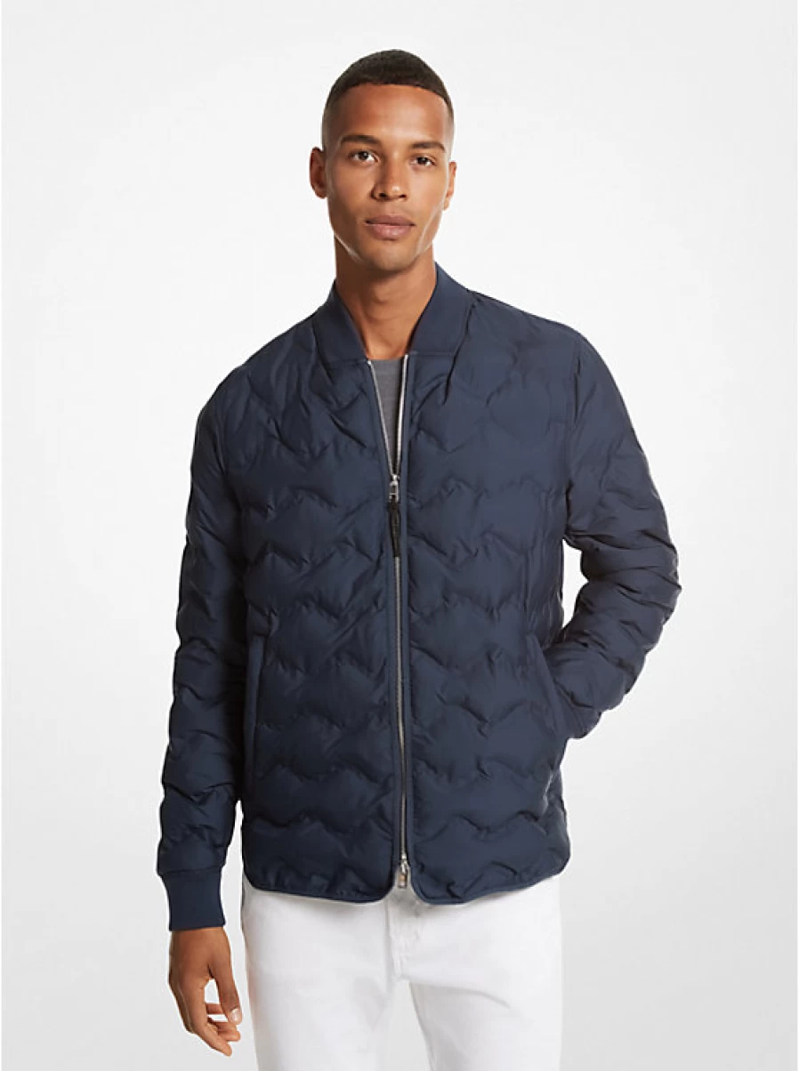 Michael Kors Men's Quilted Jacket - Lightweight, Stylish, and Comfortable Outerwear