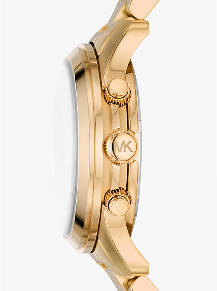 Michael Kors Women's Gold Runway Watch - Luxury Designer Timepiece