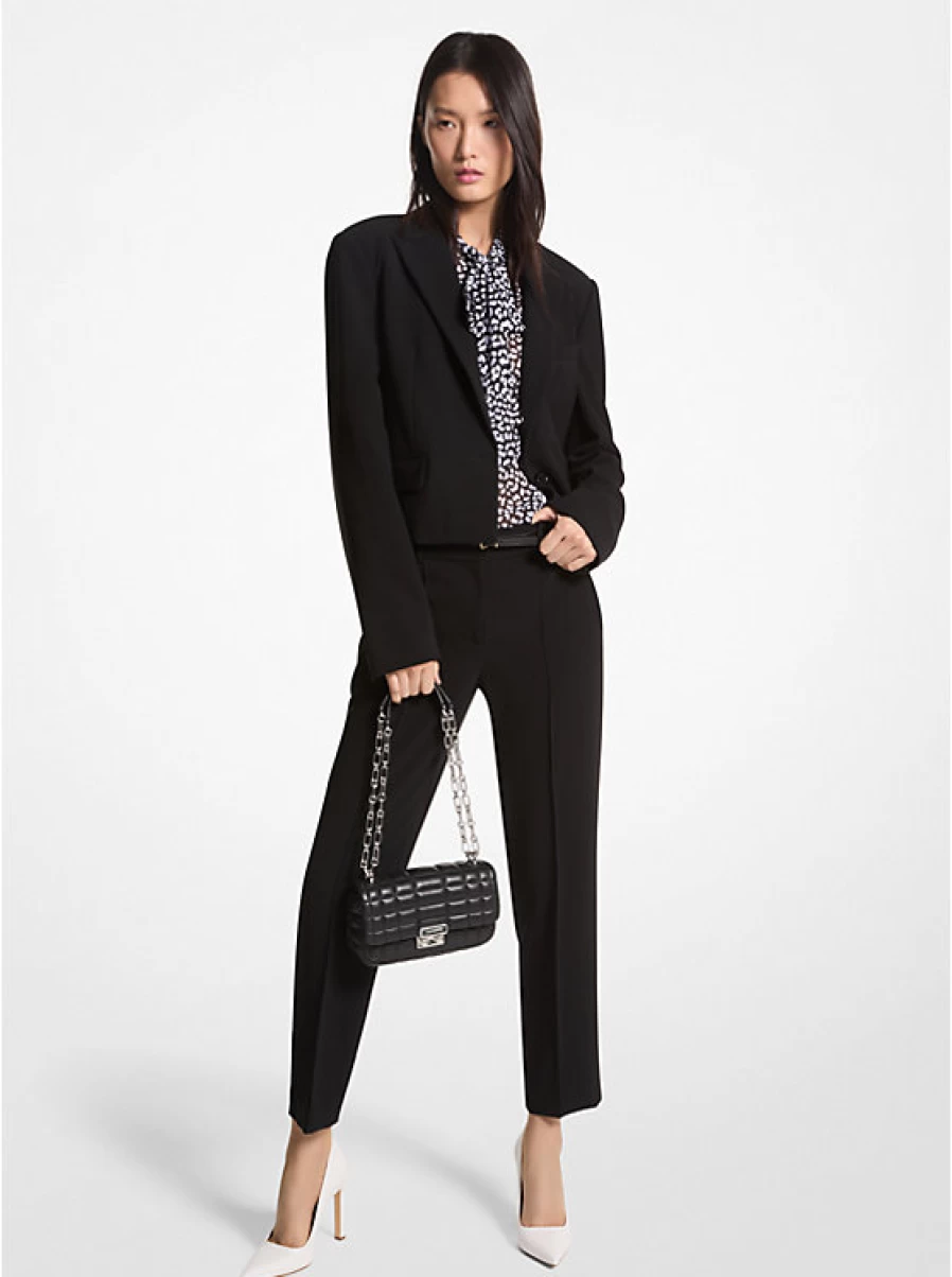 Michael Kors Women's Crepe Pants - Elegant Comfort & Stylish Fit