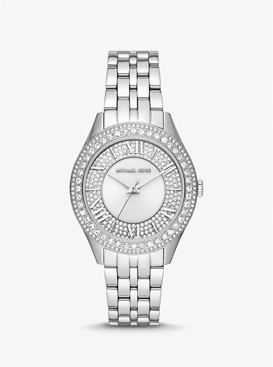 Michael Kors Women's Harlowe Watch with Paving Stone Accents