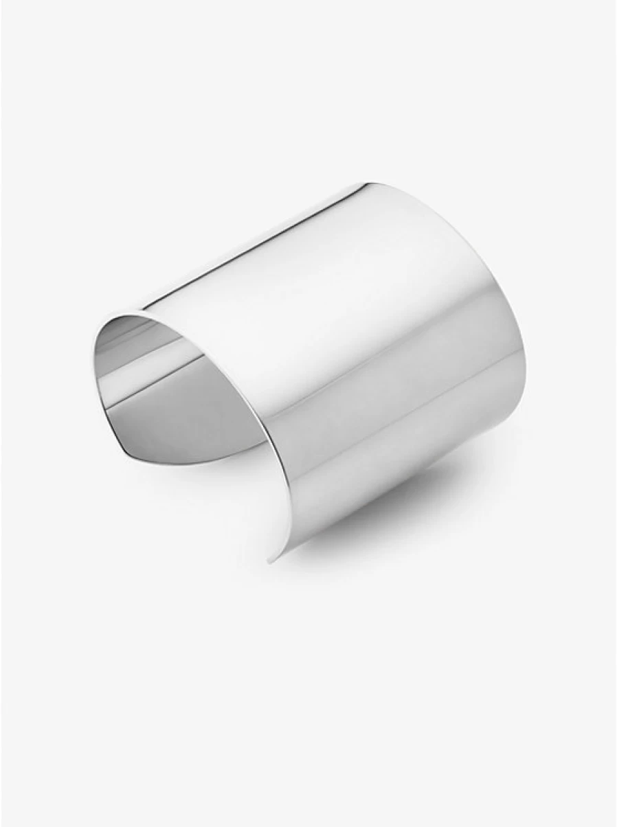 Michael Kors Women's Brass Cuff Bracelet with Luxurious Precious Metal Plating