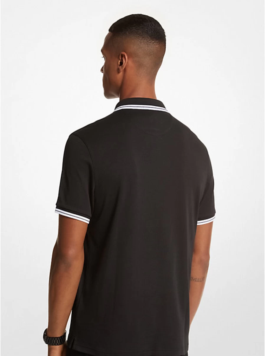 Michael Kors Men's Greenwich Cotton Polo Shirt – Classic Fit Casual Top