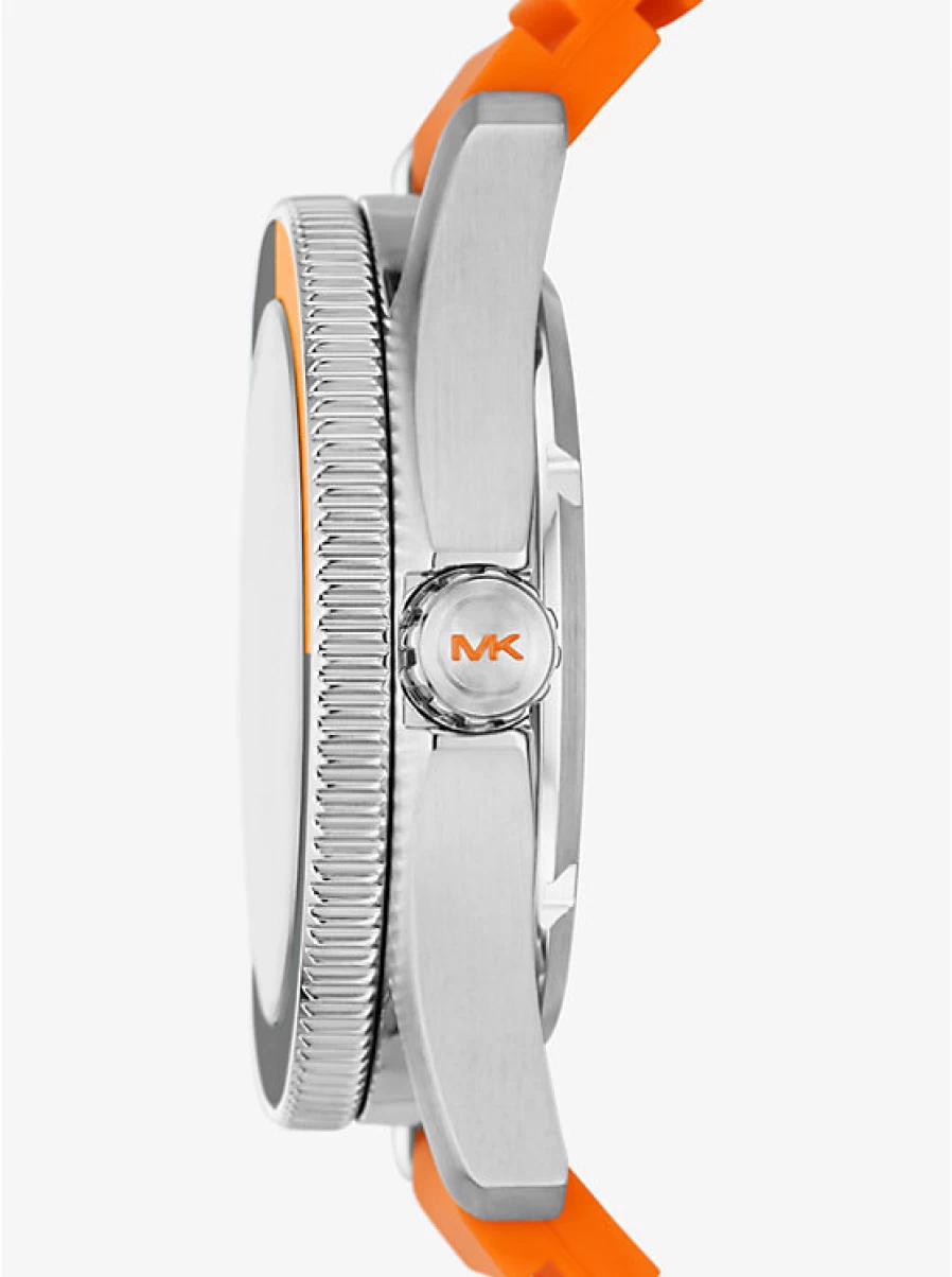 Michael Kors Men's Oversized Maritime Silicone Dive Watch