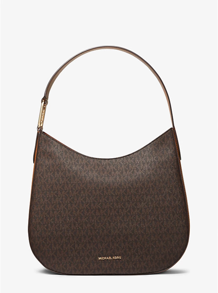 Michael Kors Women's Large Bohemian Kensington Backpack with Signature Logo, Stylish Shoulder Bag for Travel & Everyday Use