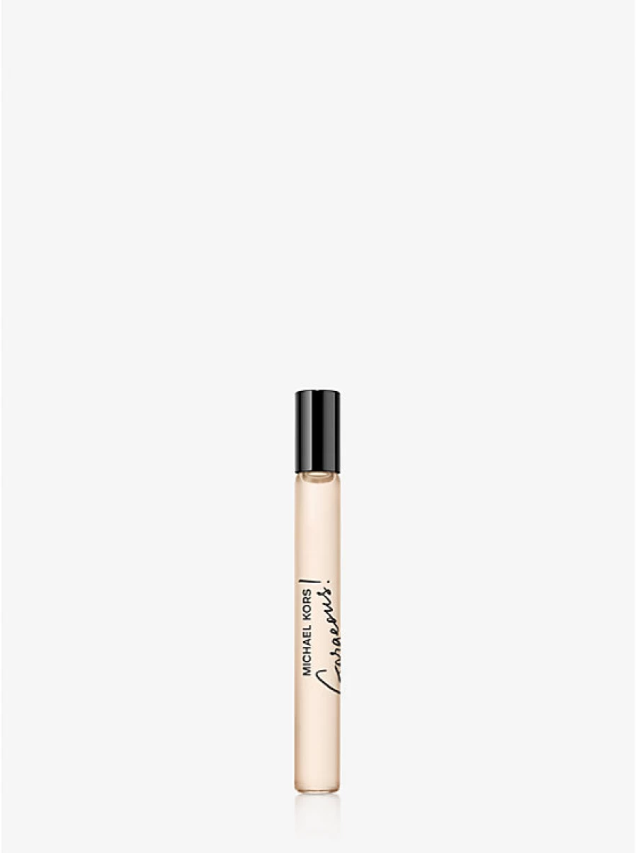 Michael Kors Gorgeous Eau De Parfum Spray for Women - Travel Size 0.34 Oz / 10 mL, Luxury Handbag Fragrance