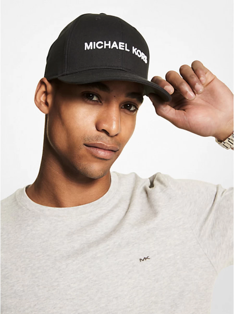 Michael Kors Men's Embroidered Baseball Cap - Stylish Designer Hat for Men