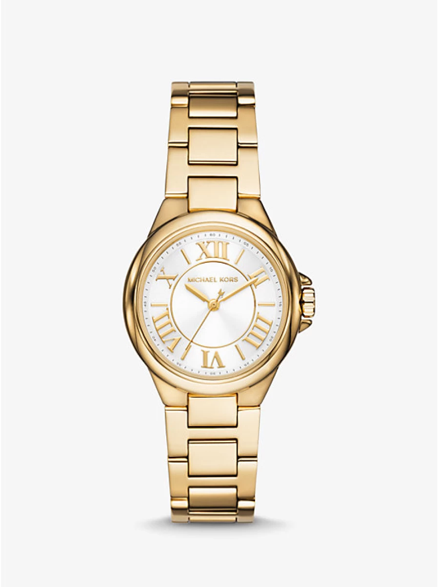 Michael Kors Women's Camille Miniature Gold-Tone Watch