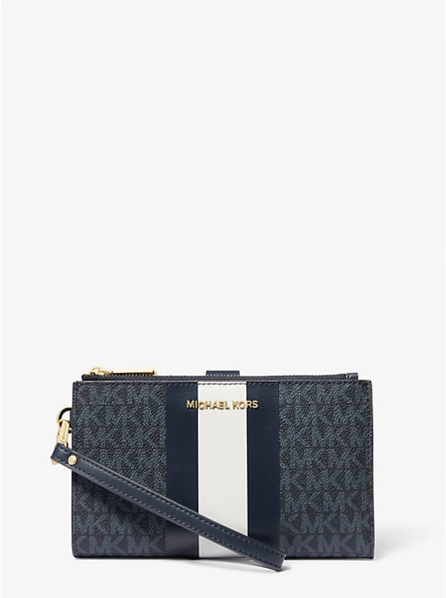 Michael Kors Adele Women's Leather Wallet with Logo for Smartphone - Scratch-Resistant Design