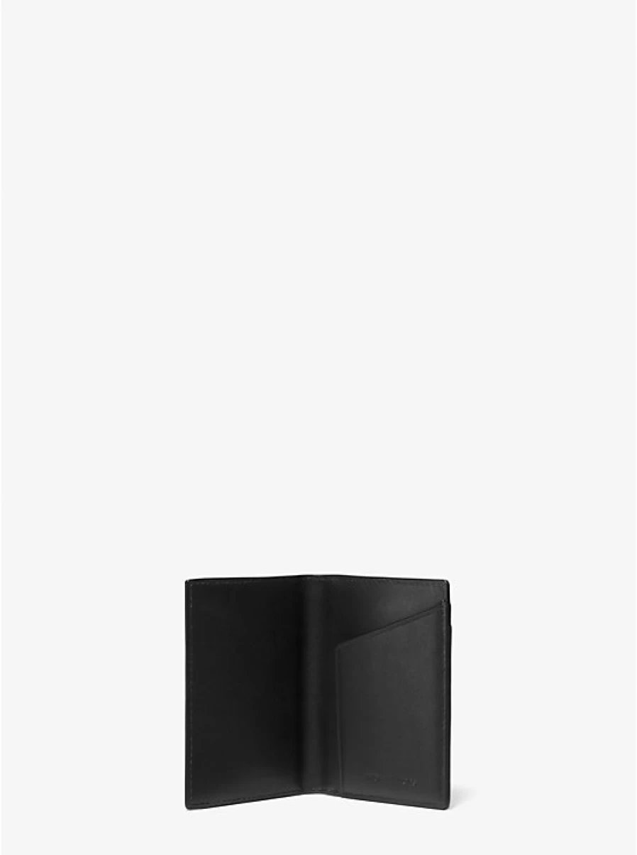 Michael Kors Hudson Men's Foldable Grain Leather Wallet
