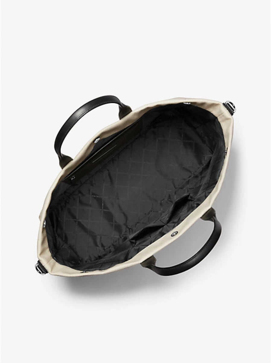 Michael Kors Brooklyn Oversized Tote Bag for Men in Durable Cotton Canvas