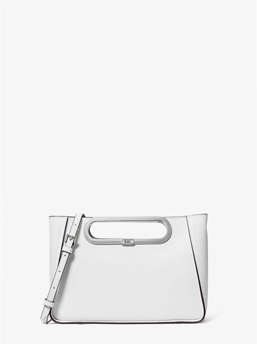 Michael Kors Women's Large Saffiano Leather Backpack with Convertible Shoulder Strap