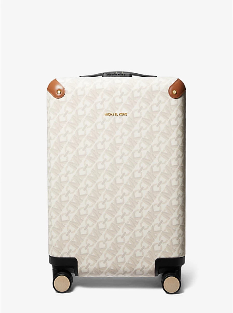 Michael Kors Signature Logo Suitcase - Empire Collection, Luxury Travel Luggage