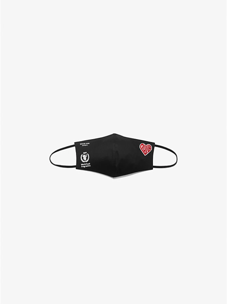 Michael Kors Women's Love Watch Hunger Stop Organic Cotton Face Mask