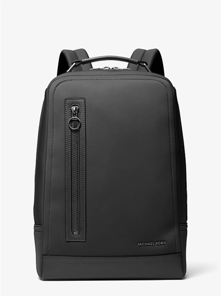 Michael Kors Men's Brooklyn Scuba Backpack – Water-Resistant Travel & Commuter Bag