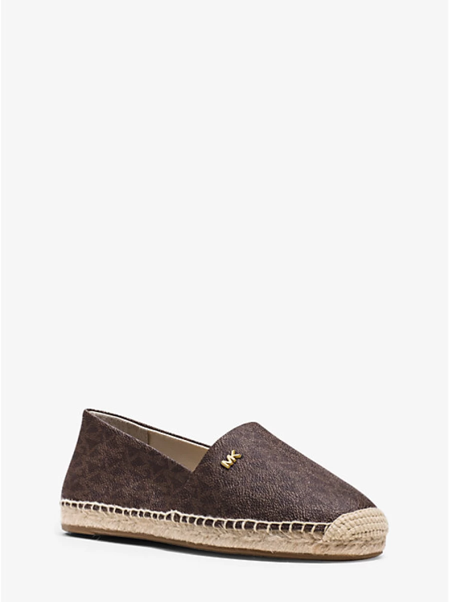 Michael Kors Women's Espadrille Sneakers with Kendrick Logo Design