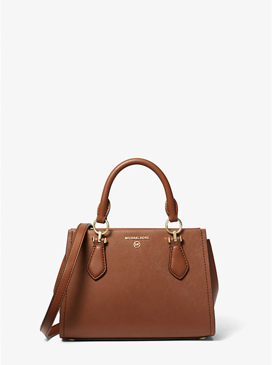 Michael Kors Women's Saffiano Leather Marilyn Small Crossbody Bag with Shoulder Strap