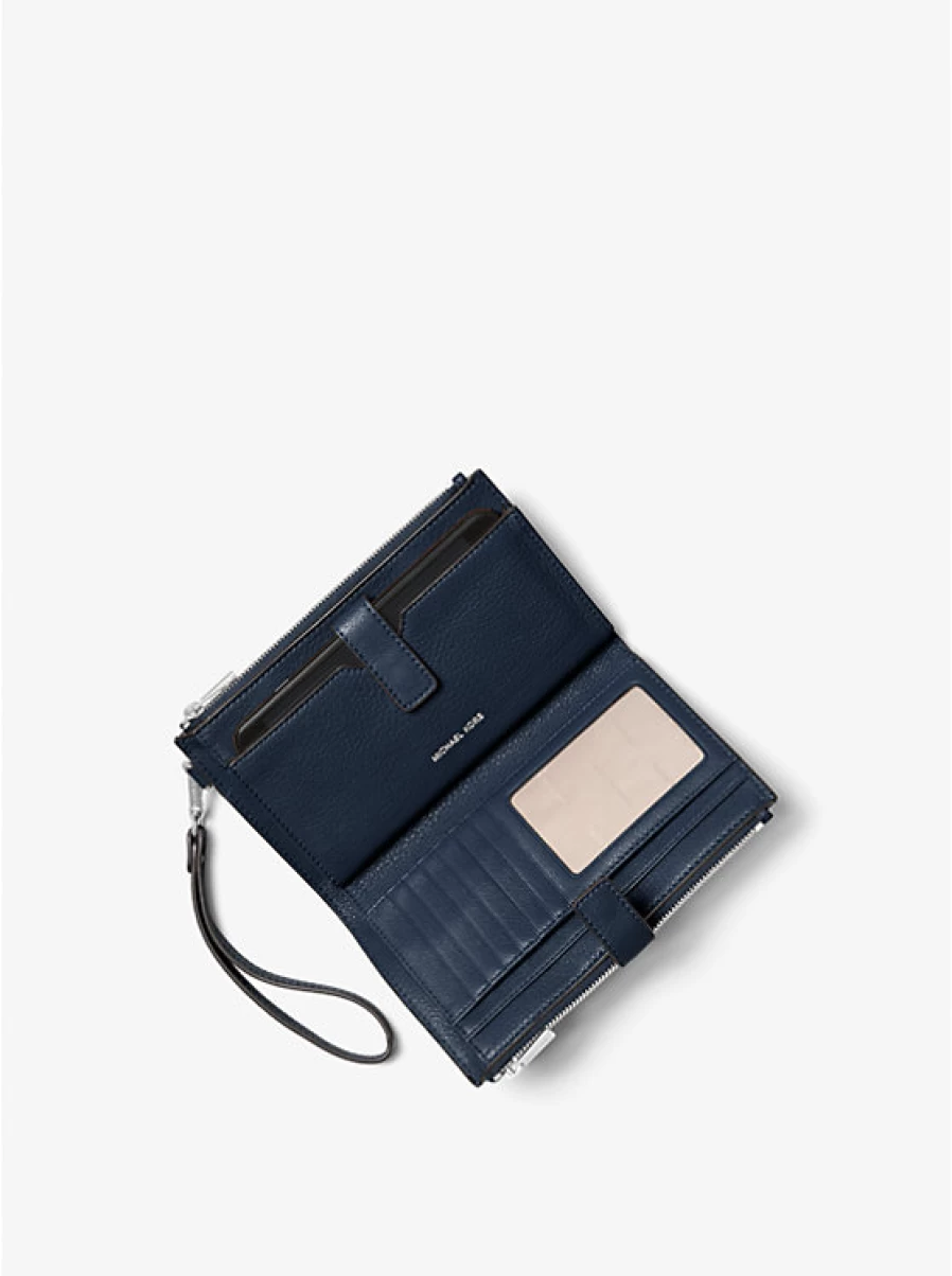 Michael Kors Women's Adele Leather Smartphone Wallet - Stylish & Functional Crossbody