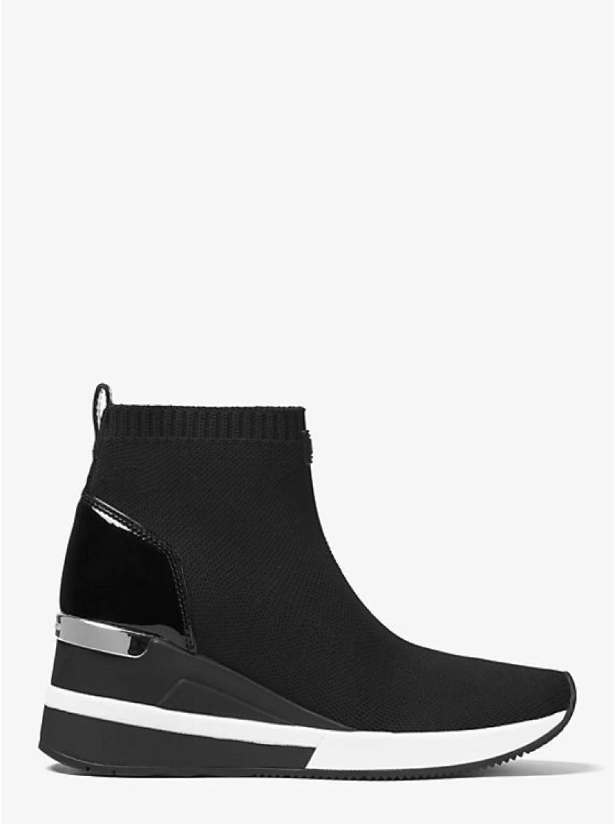 Michael Kors Women's Skyler Knit High Top Espadrille Sneakers