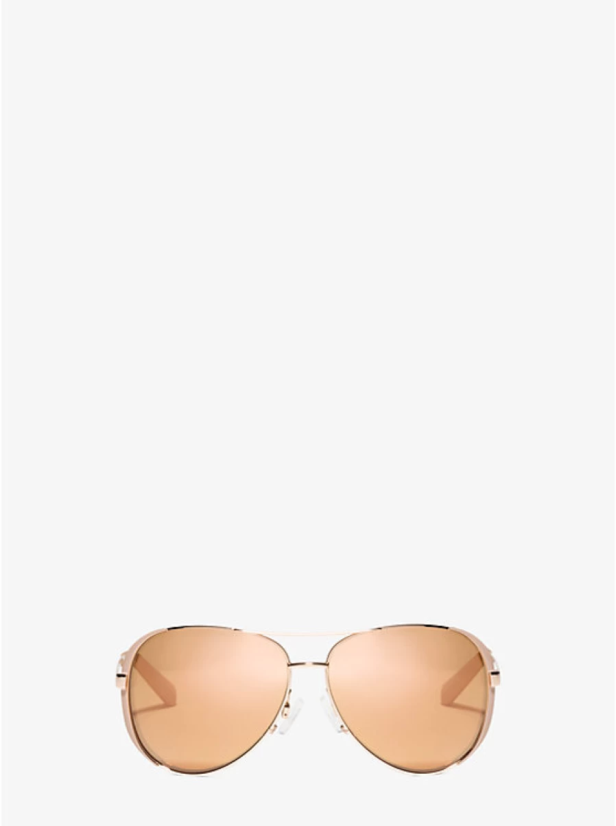 Michael Kors Chelsea Sunglasses for Women - Stylish Aviator Fashion Eyewear