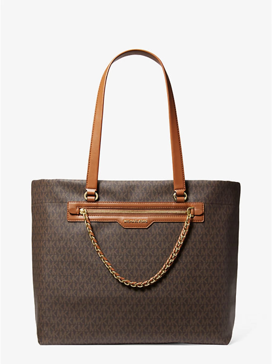 Michael Kors Women's Large Slater Tote Bag with Logo