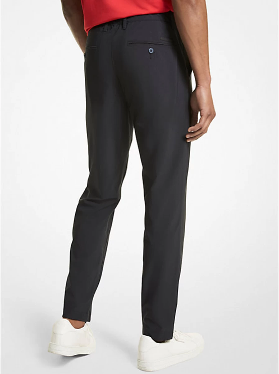 Michael Kors Men's Stretch Cotton Fitted Golf Pants for Comfort & Performance