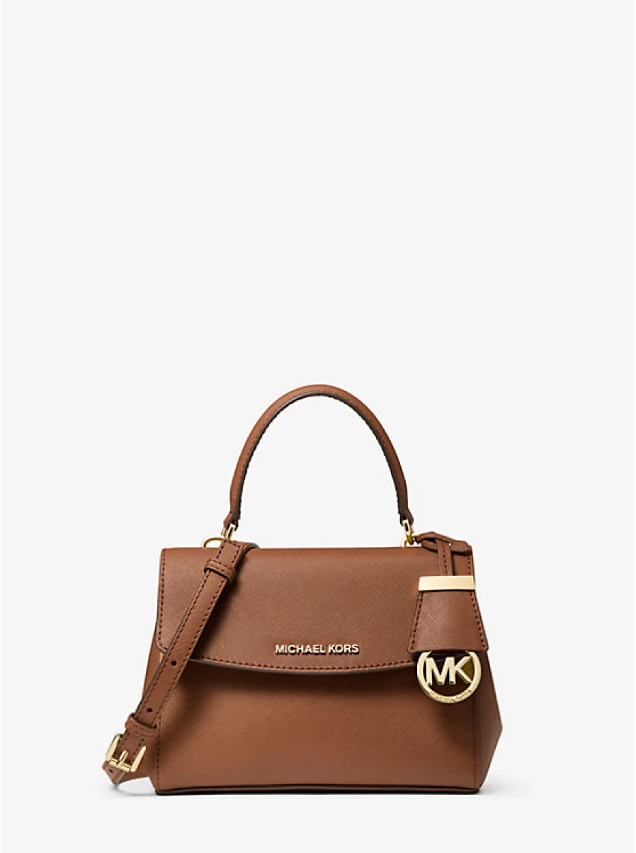 Michael Kors Women's Saffiano Leather Ava Crossbody Bag - Small Shoulder Backpack