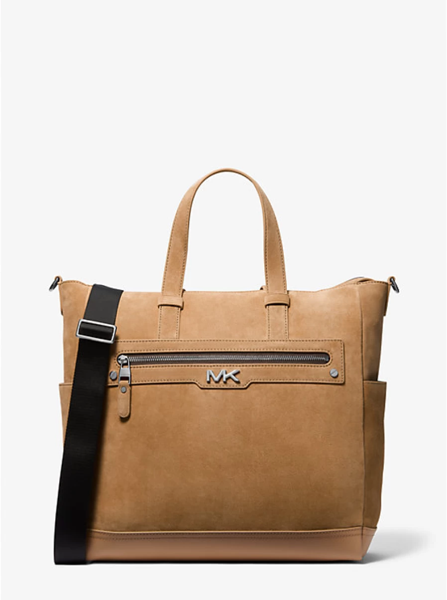 Michael Kors Varick Suede Tote Bag for Men - Premium Leather Handbag
