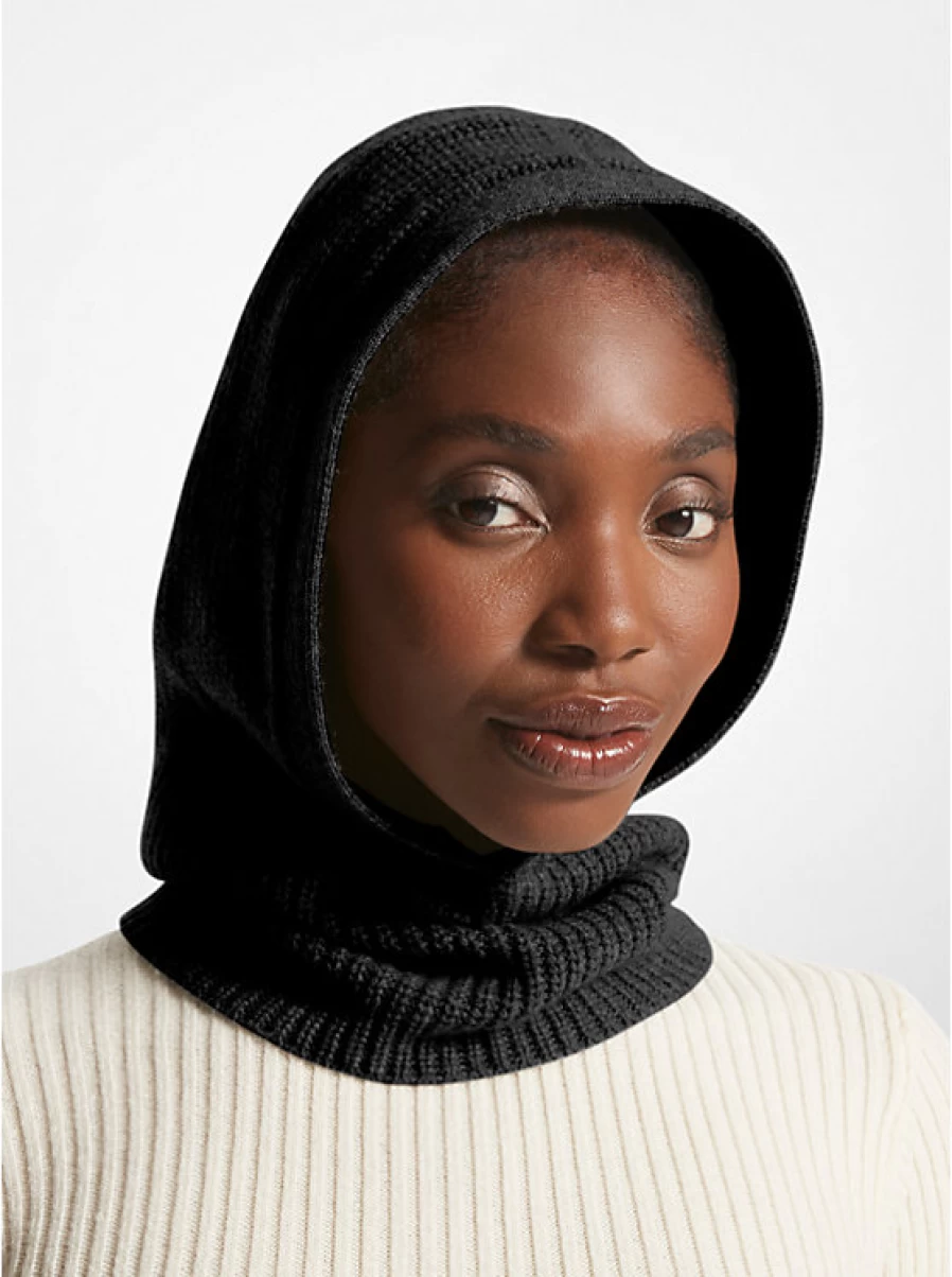 Michael Kors Women's Cashmere Balaclava - Luxurious Winter Face Mask for Cold Weather
