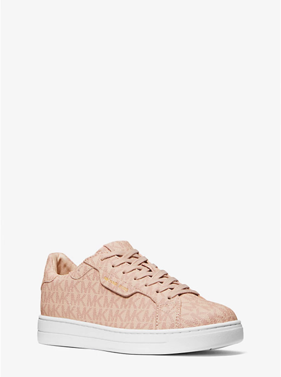 Michael Kors Women's Keating Logo Embroidered Espadrille Flats