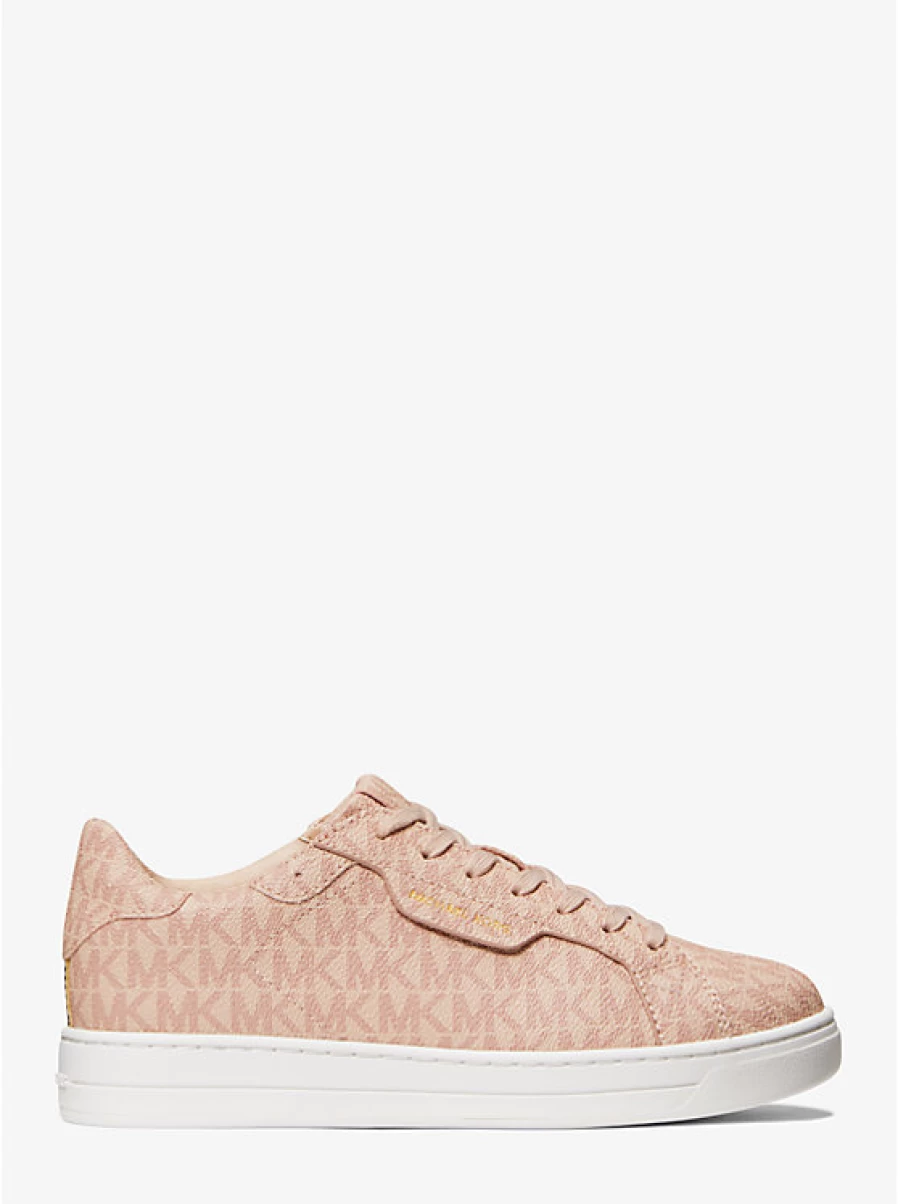 Michael Kors Women's Keating Logo Embroidered Espadrille Flats