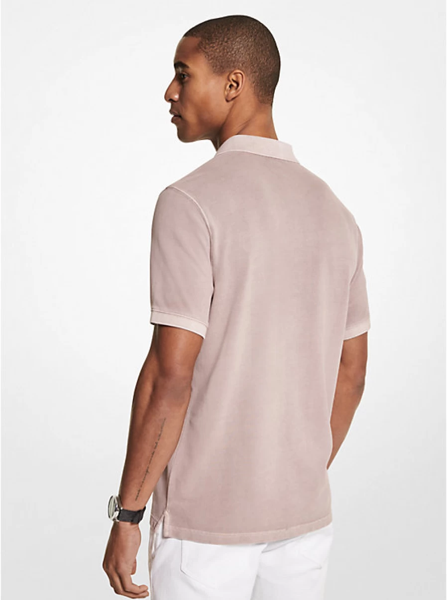 Michael Kors Men's Cotton Pique Polo Shirt - Classic Fit Casual Style