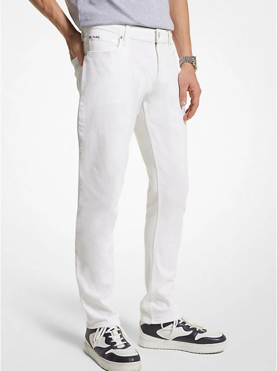 Michael Kors Men's Fitted Cut Jean A Slim Fit Denim Pants