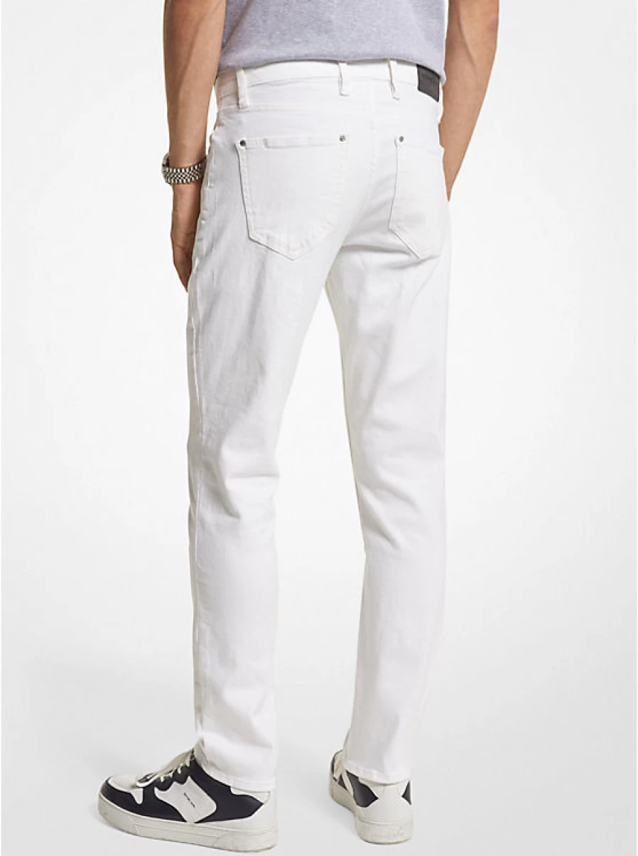 Michael Kors Men's Fitted Cut Jean A Slim Fit Denim Pants