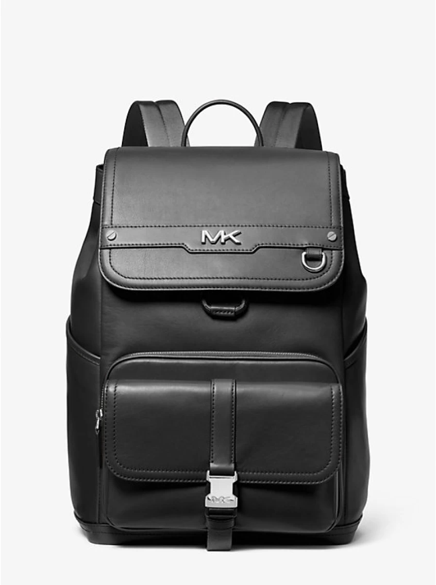 Michael Kors Varick Genuine Leather Men's Backpack - Stylish & Durable Bag for Men