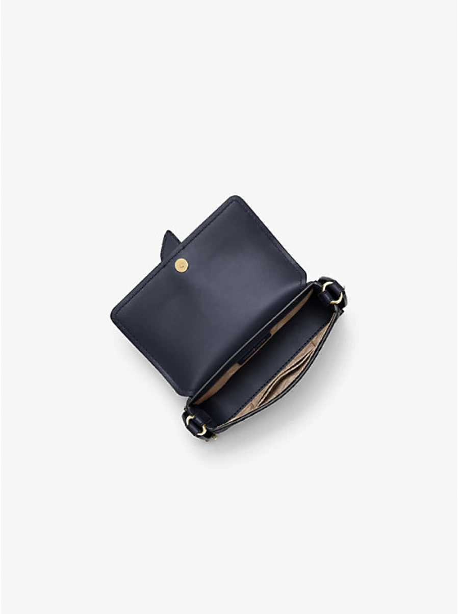 Michael Kors Women's Saffiano Leather Greenwich Small Crossbody Bag with Shoulder Strap