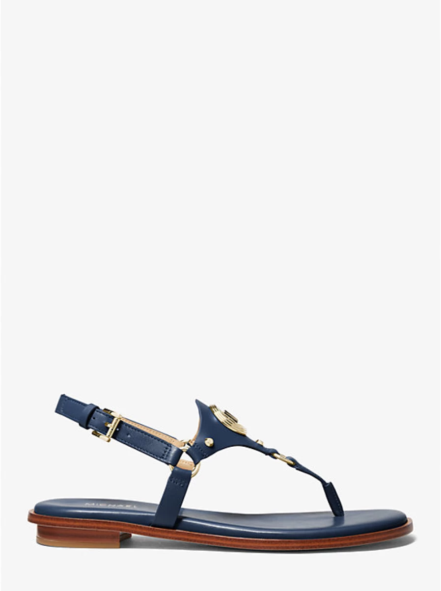 Michael Kors Women's Casey Leather Sandals – Stylish & Comfortable Footwear