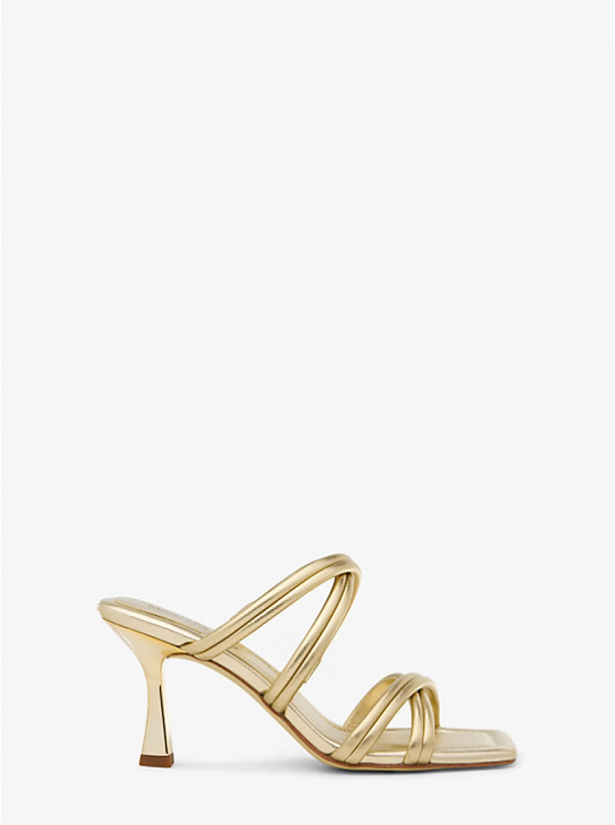 Michael Kors Women's Corrine Metallic Leather Sandals