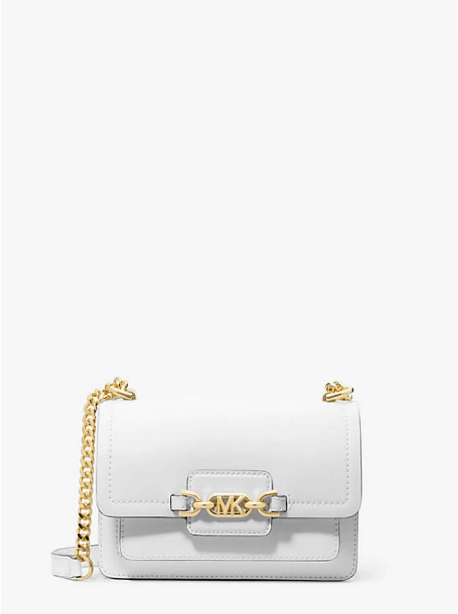 Michael Kors Women's Heather Leather Small Backpack with Adjustable Shoulder Strap