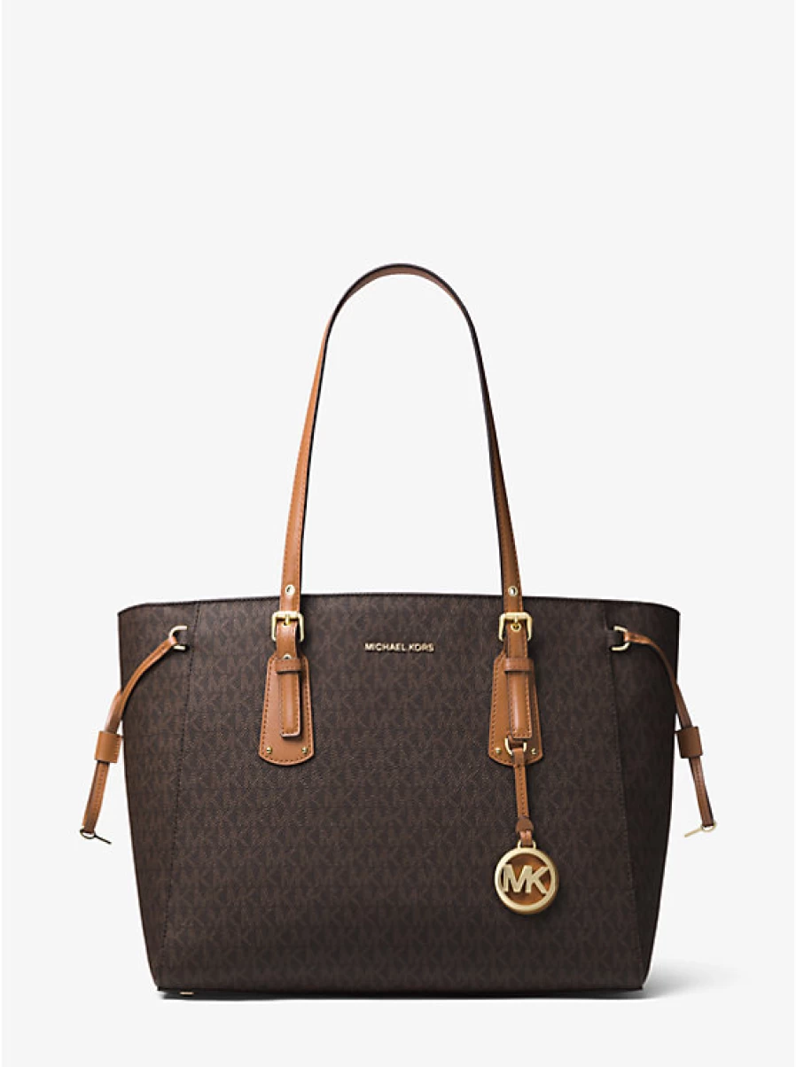 Michael Kors Voyager Medium Tote Bag for Women with Logo - Stylish Designer Handbag