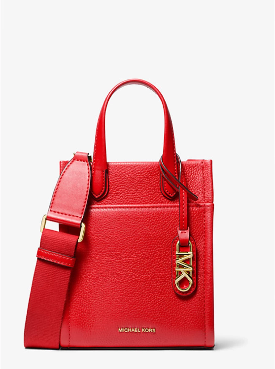 Michael Kors Women's Gigi Small Leather Crossbody Bag with Shoulder Strap
