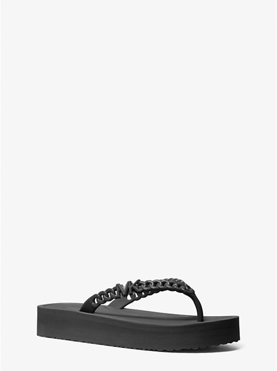 Michael Kors Women's Zaza Platform Beach Sandals for Summer Comfort