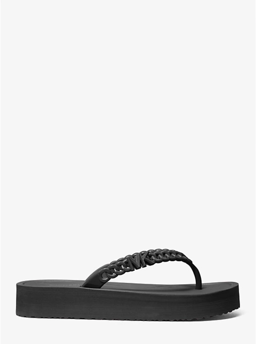 Michael Kors Women's Zaza Platform Beach Sandals for Summer Comfort