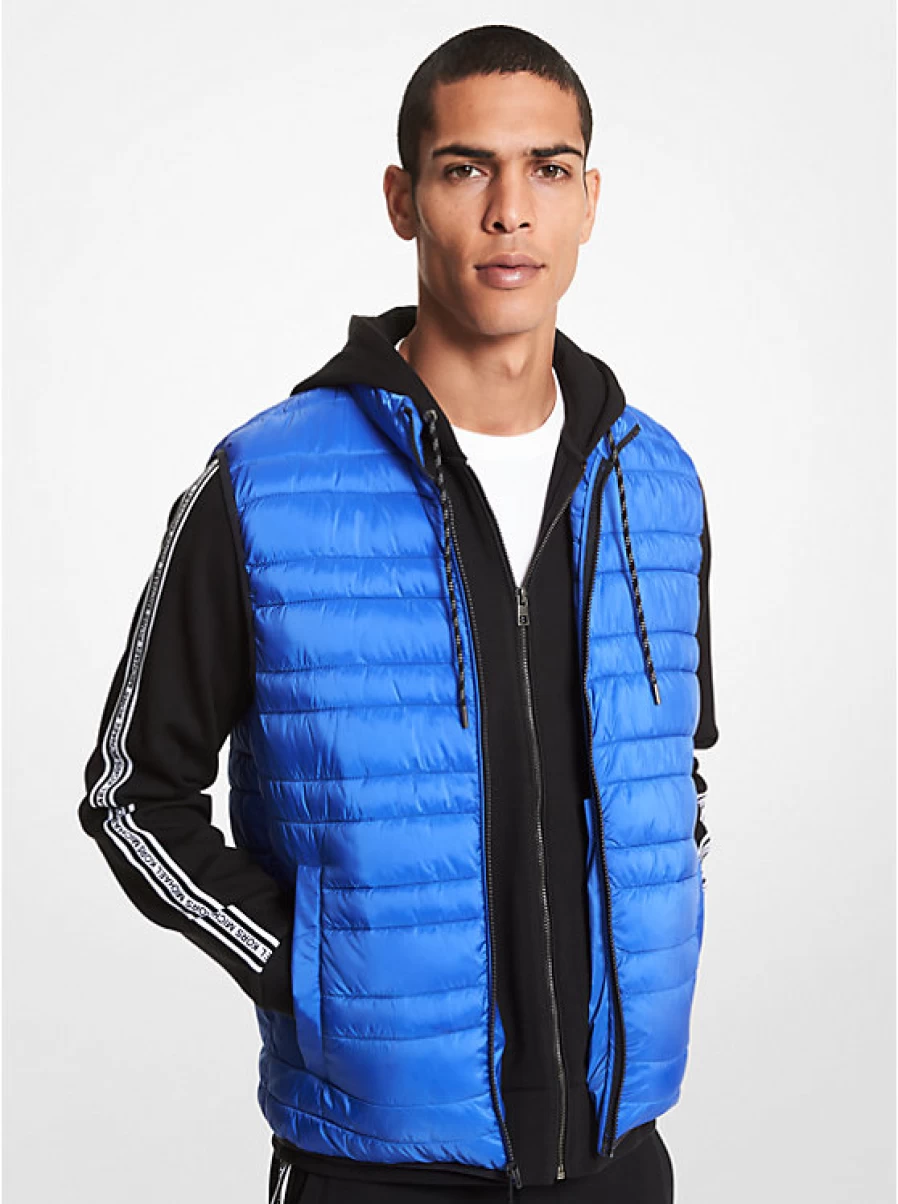 Michael Kors Men's Quilted Jacket - Stylish Lightweight Puffer Coat for Men