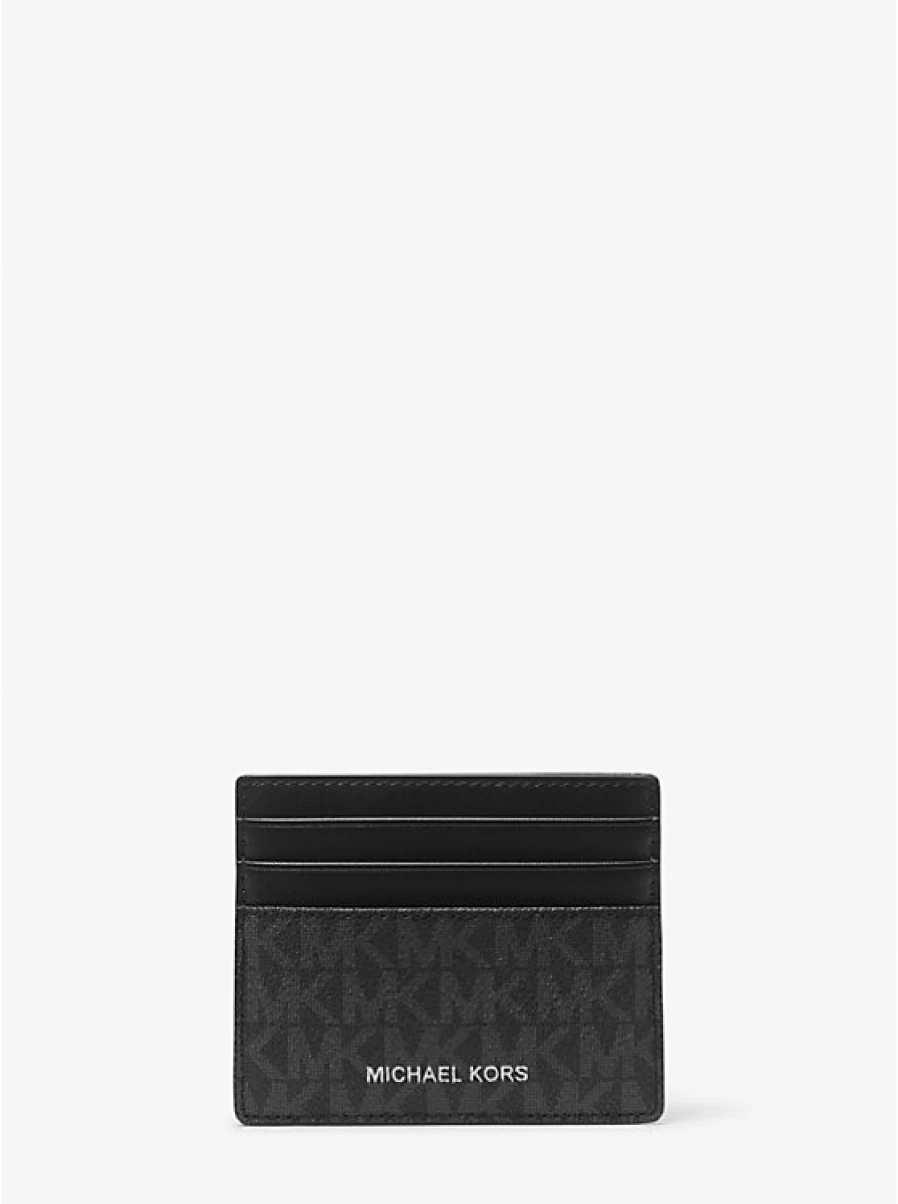 Michael Kors Men's Greyson Large Logo Card Holder Wallet for Men