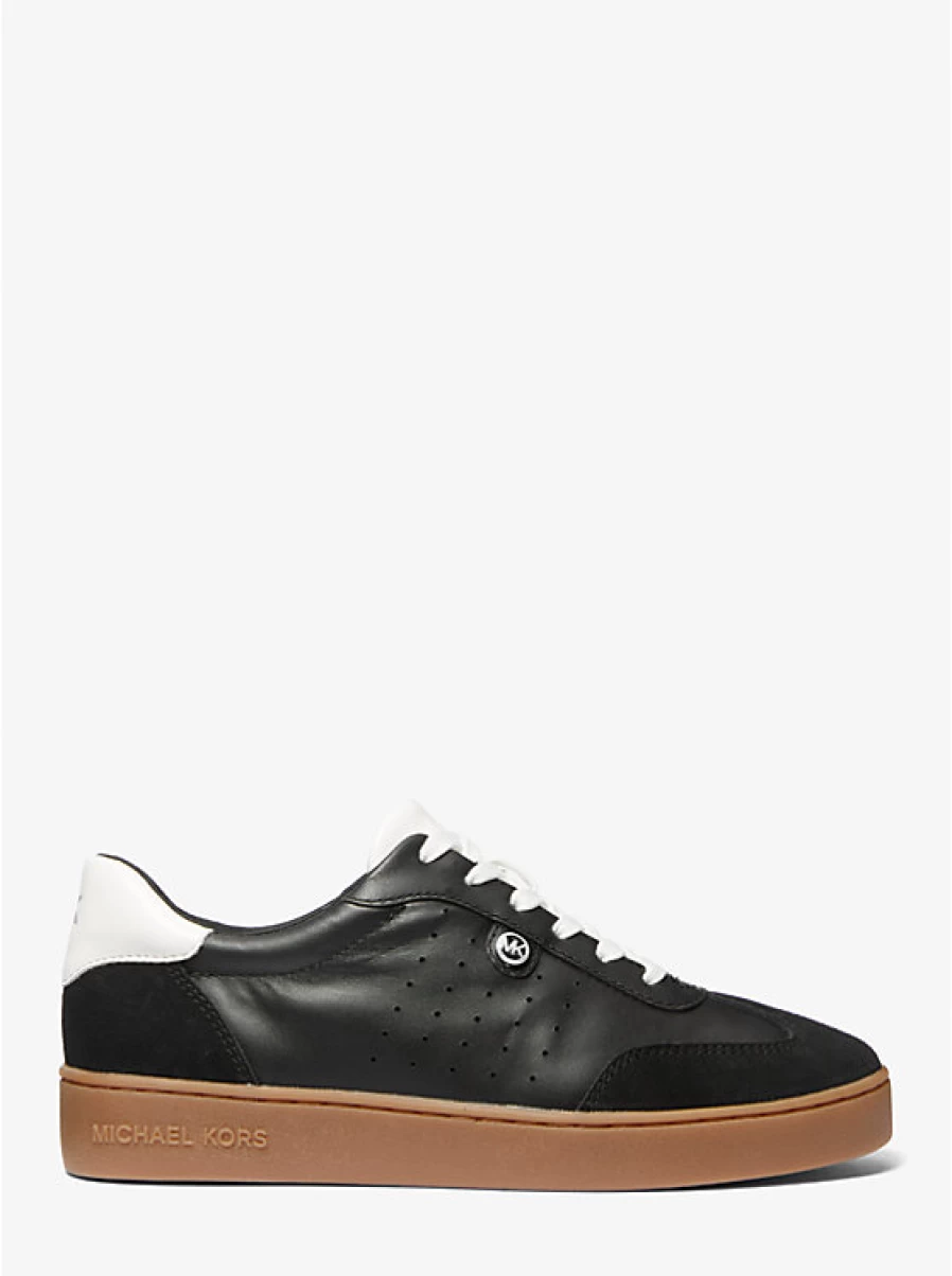 Michael Kors Women's Scotty Leather Espadrille Flats - Stylish & Comfortable Slip-On Shoes