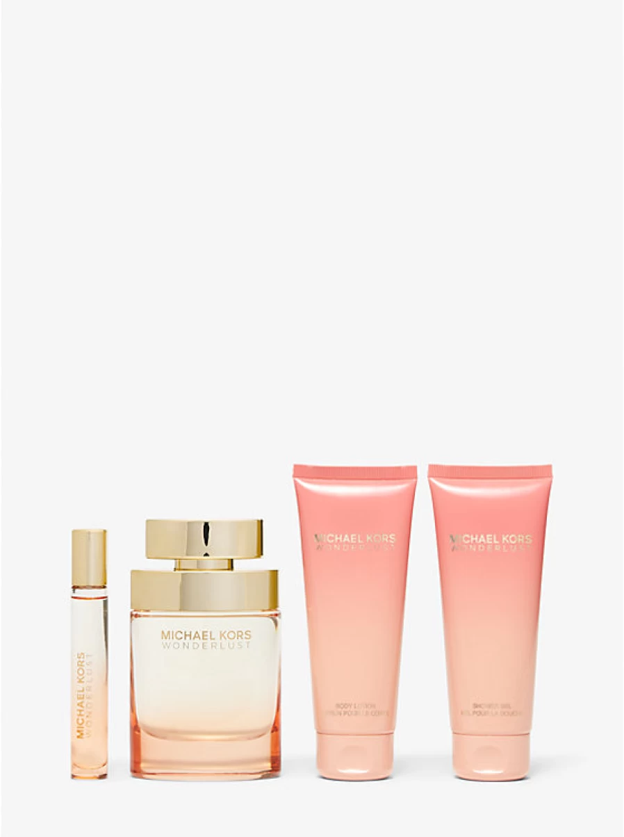 Michael Kors Wonderlust Gift Set For Women - 4 Piece Fragrance Collection