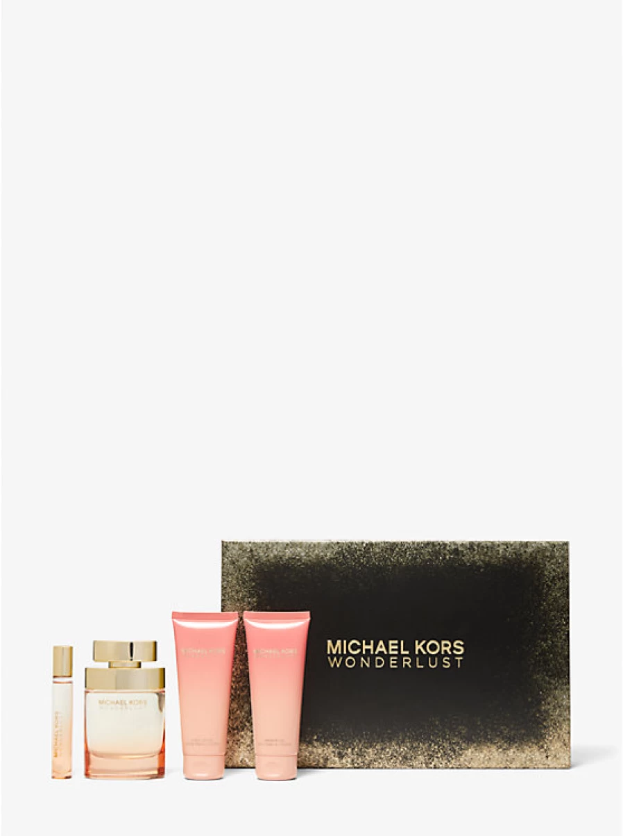 Michael Kors Wonderlust Gift Set For Women - 4 Piece Fragrance Collection