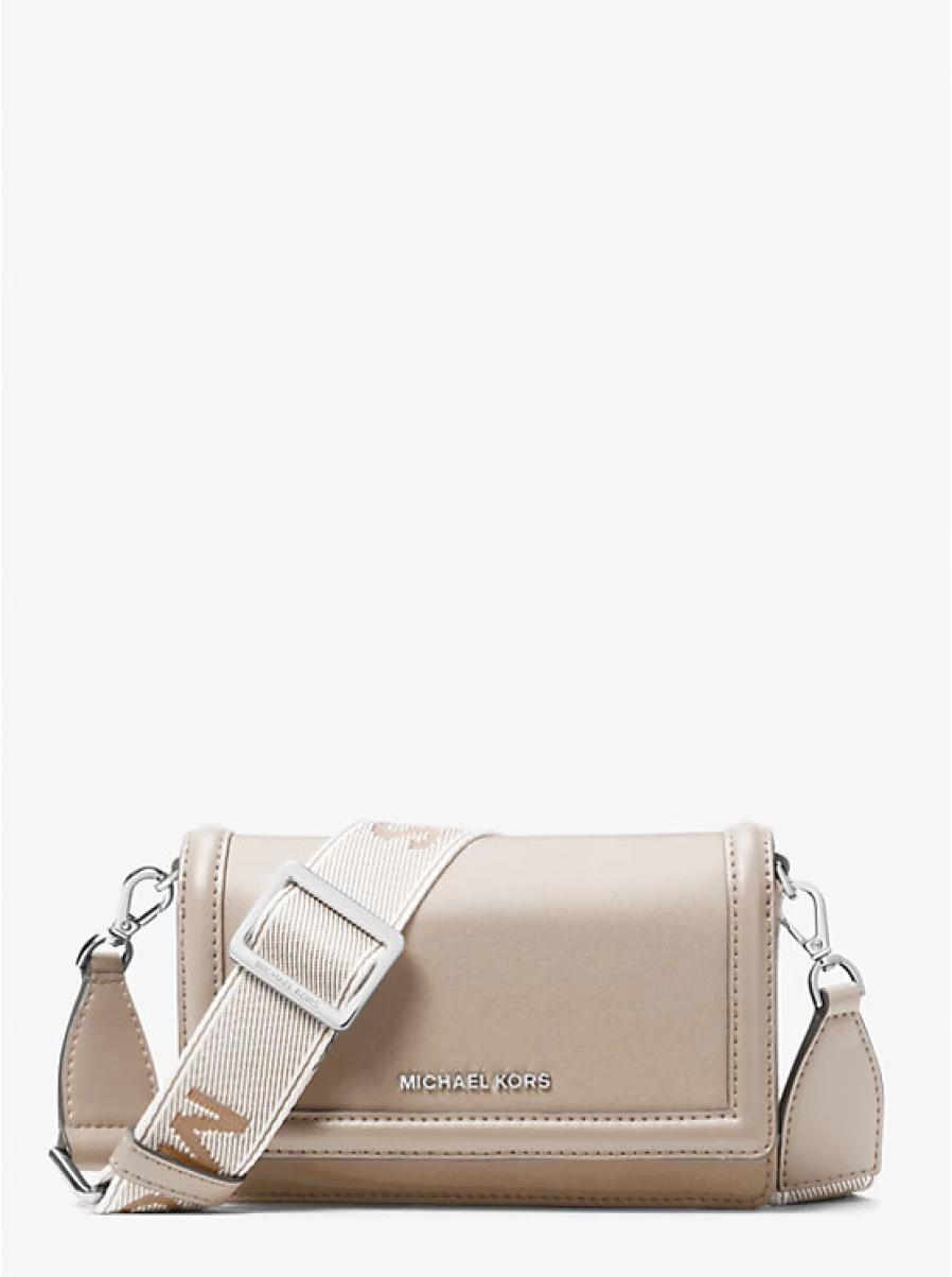 Michael Kors Women's Jet Set Nylon Crossbody Bag for Smartphone with Adjustable Shoulder Strap