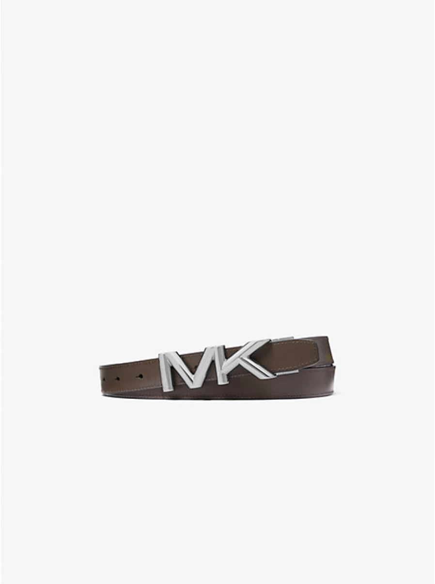 Michael Kors Reversible Leather Belt for Men - Stylish & Durable Double-Sided Designer Belt